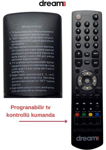 Dreamstar Aura Yedek Kumandalı Next Wifi Antenli Çanaklı Çanaksız Mini Full Hd Uydu Alıcısı Uydupark Güvencesiyle indirimleri