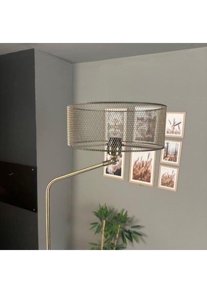 Ferix Eskitme Lambader Tepsili Hareketli Başlık Dekoratif Metal Oturma Odası Zemin fırsatları