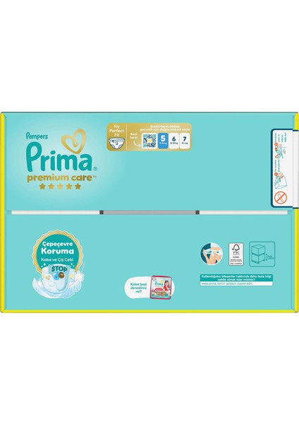 Bebek Bezi Premium Care 5 Numara 74 Adet Ultra Fırsat Paketi