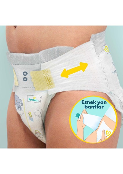 Bebek Bezi Premium Care 6 Numara 62 Adet Ultra Fırsat Paketi