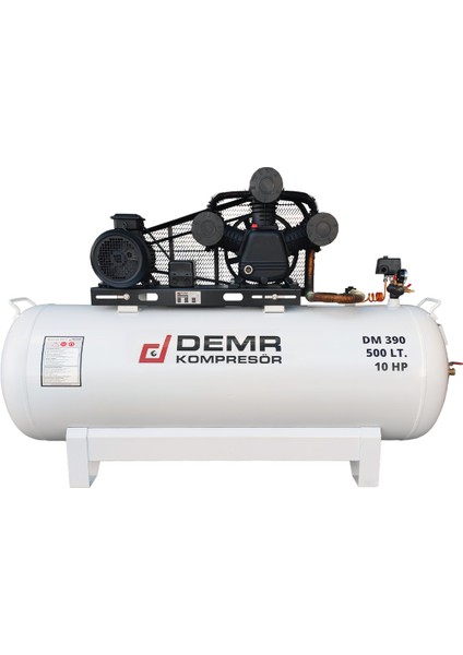 Hava Kompresörü Pistonlu 500 Lt 3 Kafa 8 Bar 10 Hp IDM390 fırsatları