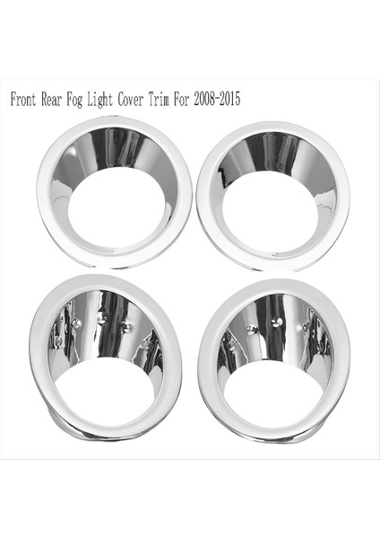 1 Set Ön Sis Kapağı Kapak Nissan Qashqai Dualis Için Sis Lamba Çerçevesi J10 2008-2015 Lhd (Yurt Dışından)