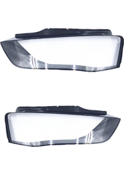 1 Adet Araba Far Lens Audi A4L B9 201-2015 Ön Far Lens Kapağı Için Far Abajur Kapağı Kapağı (Yurt Dışından)