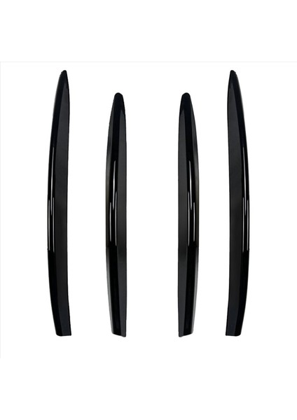 Araba Ön Sis Farları Döşeme Şeritleri Tampon Dudak Splitter Spoiler Mercedes Benz Cla Sınıf C118 X118 2023+ Parlak Siyah (Yurt Dışından)