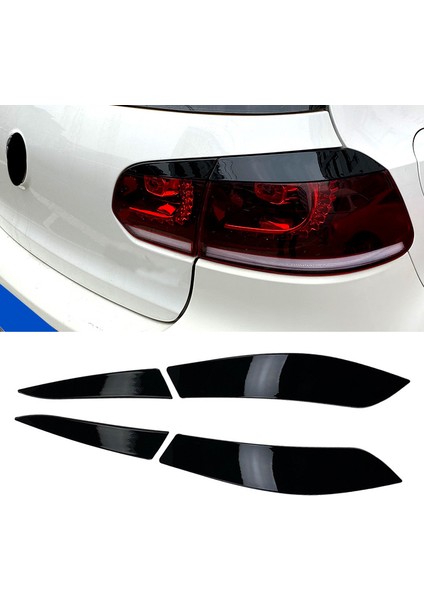 Araba Arka Far Kaş Kapağı Trim Kafa Işık Lamba Çıkartması 2009-2012 Golf 6 Mk6 (Yurt Dışından) modelleri