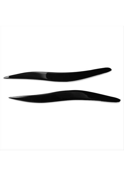 1 Çift Far Kaş Parlak Piyano Siyah Far Kaş Kapak Lexus IS250 IS300 2006-2012 Için Dekorasyon Çıkartmaları (Yurt Dışından)