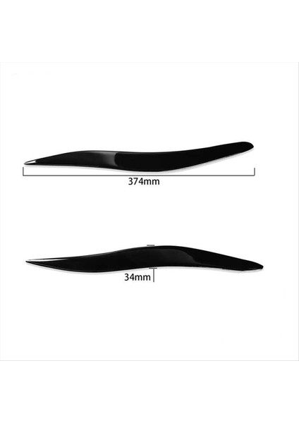 1 Çift Far Kaş Parlak Piyano Siyah Far Kaş Kapak Lexus IS250 IS300 2006-2012 Için Dekorasyon Çıkartmaları (Yurt Dışından) fiyatları