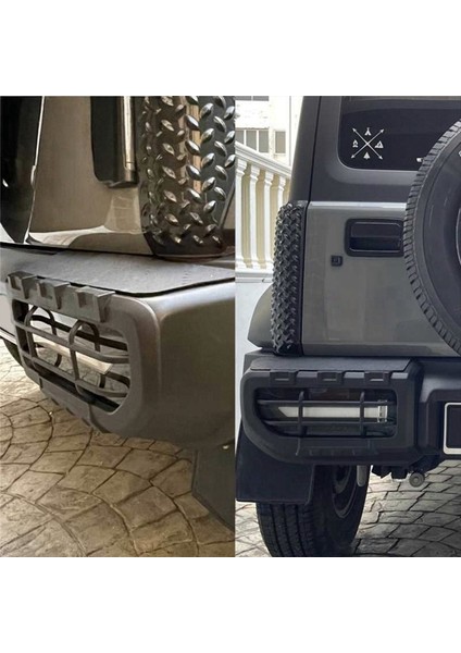 1 Çift Kuyruk Işığı Koruyucu Kapak Arka Sisli Fog Koruyucu Kapak Trim Kapağı Suzuki Jimny JB64W JB74W 2019-2024 (Yurt Dışından) indirimleri