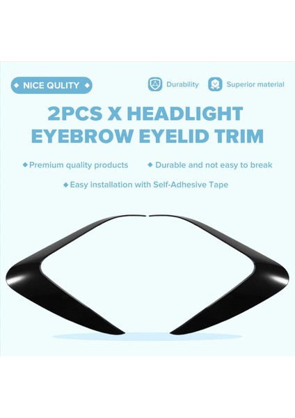 2pcs Araba Far Göz Kapağı Işık Kaş Lambası Dekorasyonu Mini Jcw U25 2024-2025 (Yurt Dışından) fırsatları