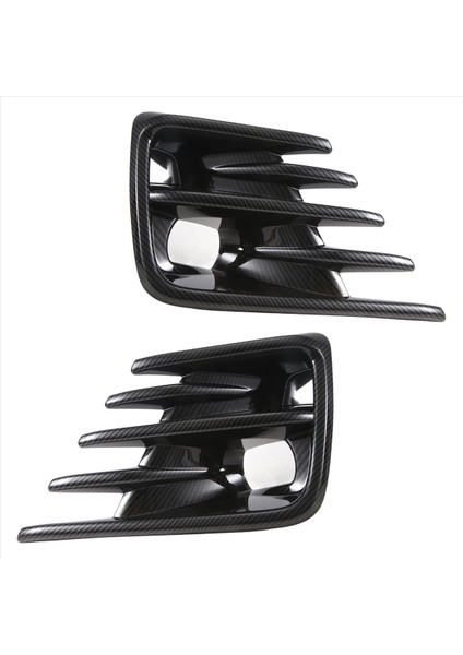 Honda City Için Çift 2019 2020 Karbon Fiber Ön Tampon Sis Işık Lamba Kapak Çerçeveleri Araç Aksesuarları (Yurt Dışından)