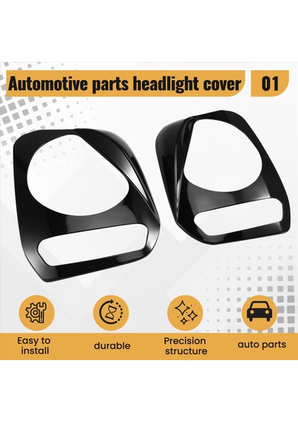 Araba Far Lambası Far Far Koruyucu Çerçeve Döşeme Sticker Suzuki Jimny Için Araç Stil Aksesuarları 2007-2017 (Yurt Dışından) fırsatları