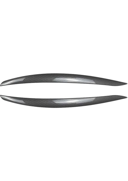 Bmw 3 Serisi E90 2005-2012 Araç Stil Aksesuarları Için Araç Karbon Fiber Farlar Kaş Far Döşeme Çıkartmaları (Yurt Dışından) fiyatları