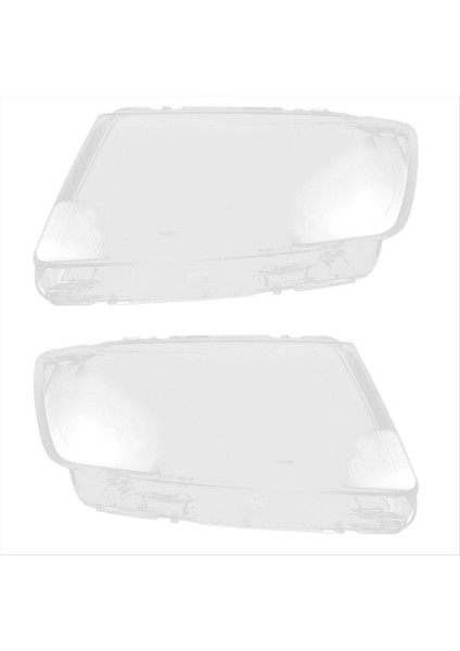 Araba Far Lens Jeep Grand Cherokee Için Şeffaf Kafa Işık Lambası Kabuğu Kapak Kapağı (Sol ve Sağ) (Yurt Dışından)