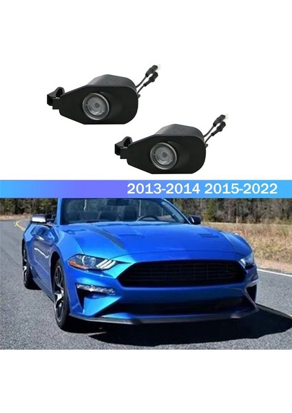 Ford Mustang Için 2013-2022 LED Side Puddle Lazer-Rearview Ayna Puddle Hoş Geldiniz Nezaket Logo Işıkları (Yurt Dışından) fiyatları