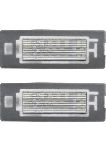 Araba LED Plaka Işığı 71734797 Fiat Panda Için 71771501 Tip 169 2003-2012 312/319 2012+ Araba Numarası Plaka Lambası (Yurt Dışından)