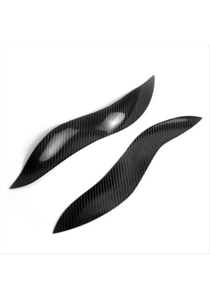 Araba Farlar Kaş Göz Kapağı Döşeme Kapağı Sticker Smart 2003 Karbon Fiber Için Araba Stil Aksesuarları (Yurt Dışından) fırsatları