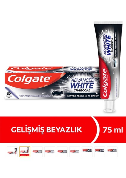 Advanced White Charcoal Diş Macunu 75 ml