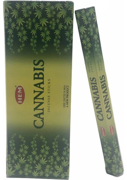 Hem Cannabıs Aromalı Çubuk Tütsü