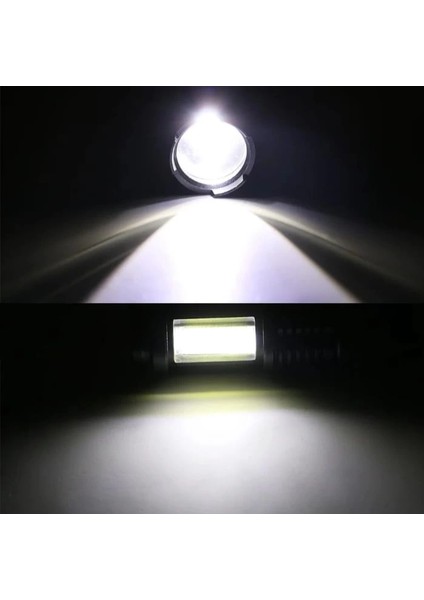 Wuben WB-017 Zoomlu Şarjlı Cob LED Güçlü El Feneri indirimleri