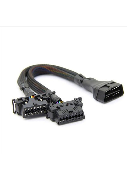 3x 2 Aradan 1 Obd2 Uzatma Kablosu Obdıı Male To 2 Dişi Splitter Araç Bilgisayar Bağlantısı Dönüştürme Fişi Soketi 30CM (Yurt Dışından) modelleri