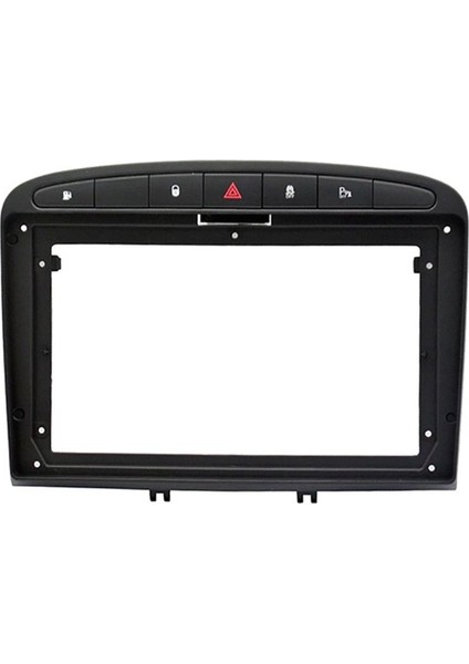 Peugeot 408 308 08-16 Stereo Fasias Panel Dash Montaj Kurulum DVD Çerçeve Kiti Içi (Yurt Dışından)