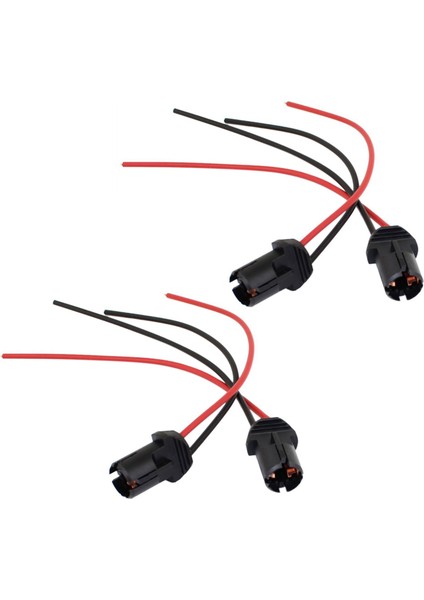 4 Adet T10 W5W 168 194 Cam Soket Için Araç Lambi Soğu Soket Soketi Park Parkı Işık Soket Konnektörü Siyah (Yurt Dışından)