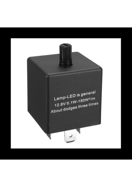 6x 12V 3 Pin LED Ayarlanabilir Araba Flaşör Flaş Rölesi Dönüş Sinyali Işığı Göstergesi (Yurt Dışından) fiyatları