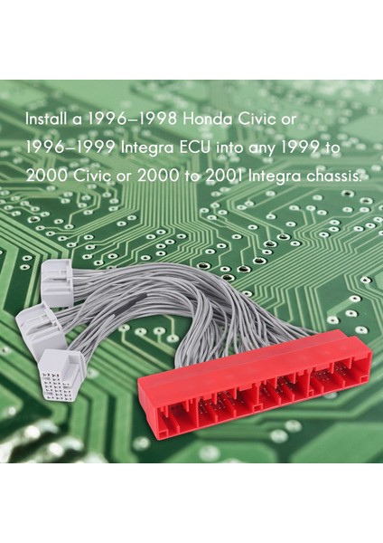 Honda / Acura Için OBD2B - OBD2A Dönüşüm Kablo Demeti Adaptörü Ecu Jumper (Yurt Dışından) modelleri