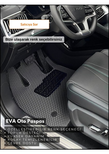 Peugeot 308 2022 uyumlu havuzlu eva oto paspas paspas seti