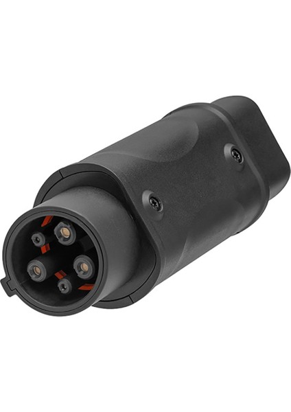 Ev Adaptörü 32A Sae J1772 Adaptör Elektrikli Araçlar Şarjlama Adaptörü Ev Konektörü Soketi Tip 1 Ila Tip 2 Adaptör (Yurt Dışından) fırsatları