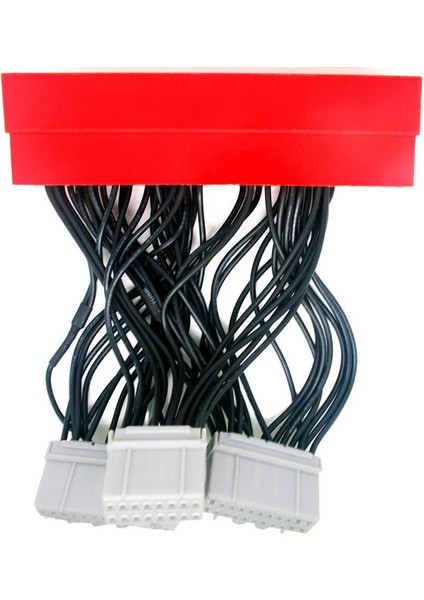 Honda Civic 1999-2000 Için 3x OBD2B-OBD1 Ecu Dönüşüm Kablo Dairesi Adaptör Hattı (Yurt Dışından) modelleri