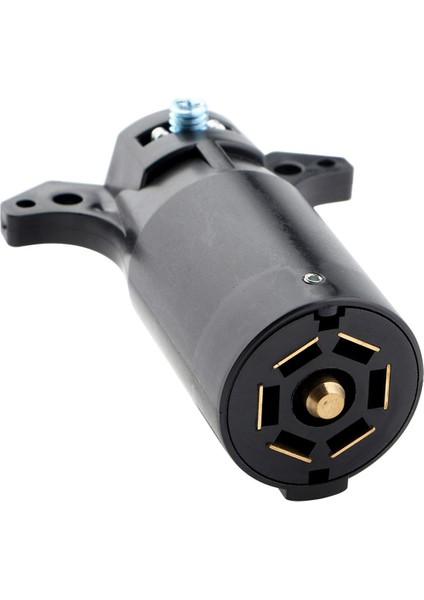 7 Pin 7 Yollu Rv Tarzı Düz Bıçak Römorku Işık Fişini Değiştirme Uç Çekme Kablo Demeti Konnektörü Erkek Uç Çekme Çubuğu (Yurt Dışından) modelleri