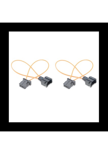 2x Çoğu Fiber Optik Döngü Bypass Bmw Mercedes-Benz Için Erkek ve Kadın Kit Adaptörü (Yurt Dışından)