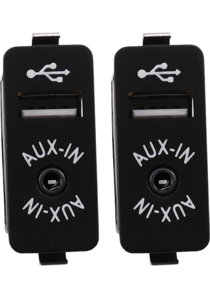 Bmw E81 E87 E90 F10 F12 E70 X4 X5 X6 Için Fiş Yardımcı Giriş Soket Adaptörü (Yurt Dışından)