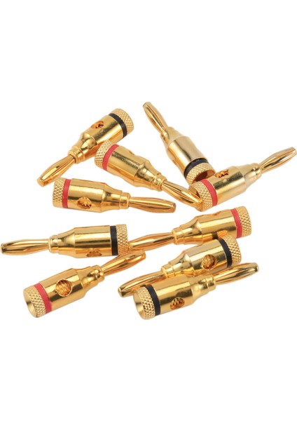 Muz Fişleri Konektörler Açık Vidalı Tip 5 Çift (Yurt Dışından)