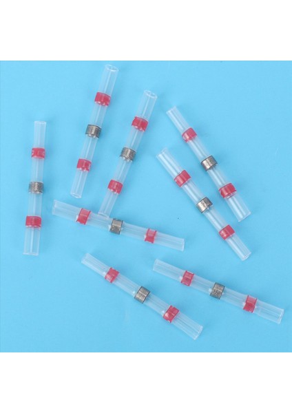 250PCS Lehim Sızdırmazlık Kablosu Konektörleri Isı Büzülme Popo Konnektörü Su Geçirmez Yalıtımlı Elektrik Popo Terminalleri (Yurt Dışından) fiyatları