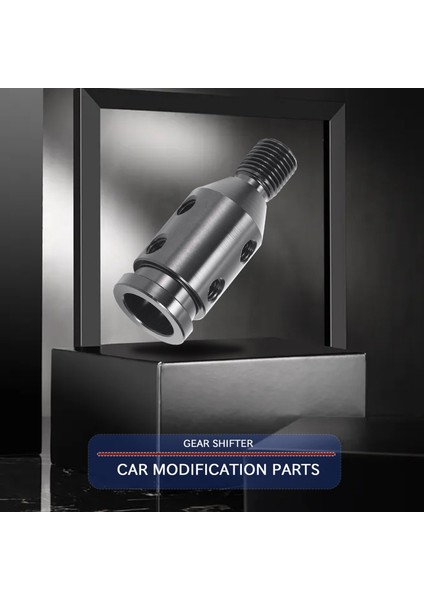 Dişsiz Vites Değişicileri Için Evrensel Alüminyum Vites Düğmesi Adaptörü 12X1 25MM Araba Aksesuarları (Siyah) (Yurt Dışından) fiyatları