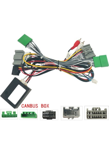 Araba 16PIN Android Audio Power Radyo Tel Kablo Demeti Canbus Box Volvo Için Araç Aksesuarları XC90 2008-2013 (Yurt Dışından) fırsatları