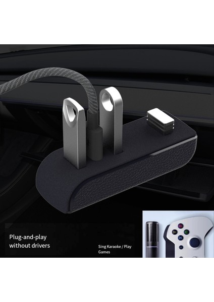 Tesla Model 3 Y 3+ Y Juniper USB Hub Bağlantı Noktaları Araba 4&#39 Ü 1 Arada USB Extender Charger (Yurt Dışından) indirimleri