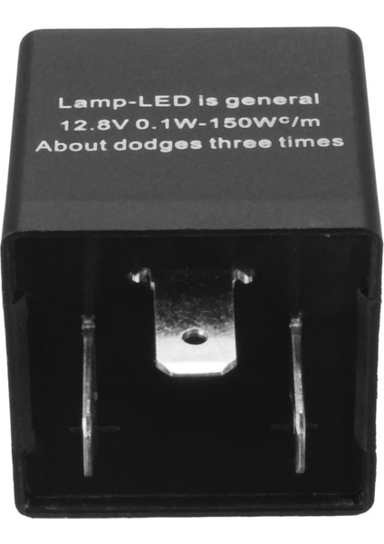 3x 12V 3 Pin LED Ayarlanabilir Araba Flaşör Flaş Rölesi Dönüş Sinyali Işığı Göstergesi (Yurt Dışından) indirimleri