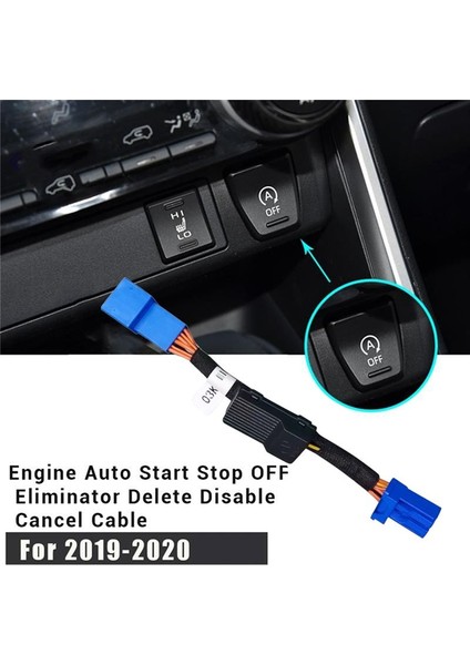 Toyota Için Rav4 XA50 2019-2022 Araba Otomatik Durdur Cisseller Otomatik Durdurma Motor Eliminator Cihazı Devre Dışı Bırak Tap Kablosunu (Yurt Dışından)