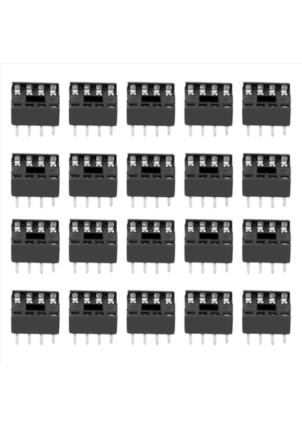 20 x 8 Pin 2 54MM Pitch Ic Soketleri Lehim Tipi Adaptör (Yurt Dışından)