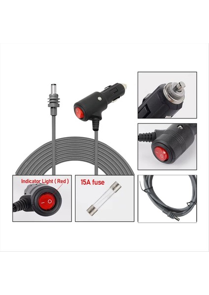 Starlink Mini Dc Güç Kablosu Için Off Switch ile Doğrudan Puro -Puroetter Adaptör Otomobil Şarj Cihazı Güç Kaynağı KABLOSU16 4ft (Yurt Dışından) fiyatları