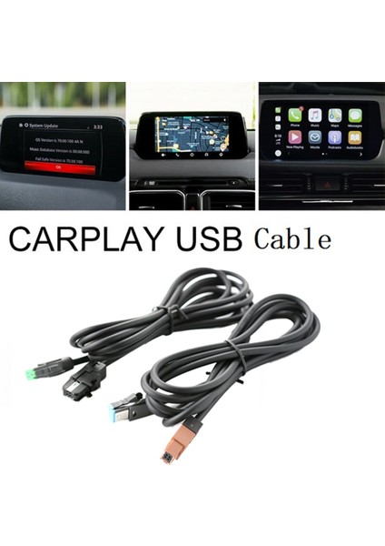 Araba Carplay ve Android Auto USB Kablosu TK78-66-9U0C Mazda 2 Mazda 3 Mazda 6 Cx-3 Cx-5 Mx5 (Yurt Dışından) modelleri