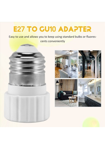 E27 Ila GU10 LED LED Cfl Ampul Lamba Adaptör Dönüştürücü Dönüştürücü Vidalı Soket (Yurt Dışından) fırsatları