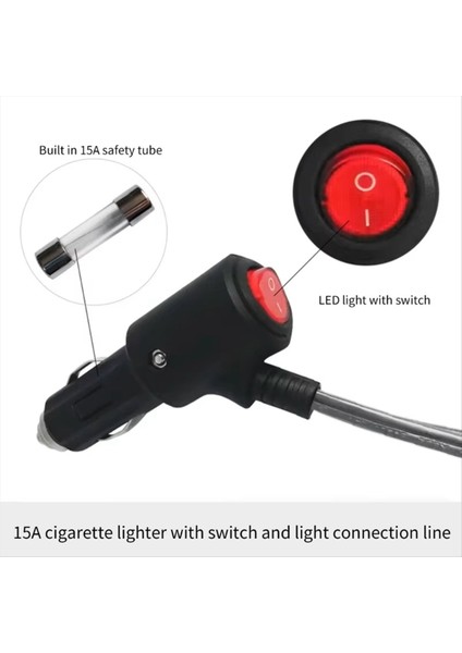 Starlink Mini Dc Güç Kablosu Için Off Switch ile Doğrudan Puro -Puroetter Adaptör Otomobil Şarj Cihazı Güç Kaynağı KABLOSU16 4ft (Yurt Dışından) indirimleri