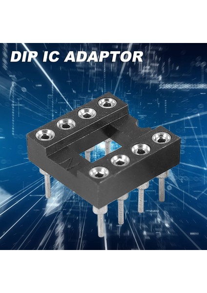60 Pcs 8 Yuvarlak Pin 2 54MM Pitch Dip Ic Adaptör Soketleri (Yurt Dışından) indirimleri
