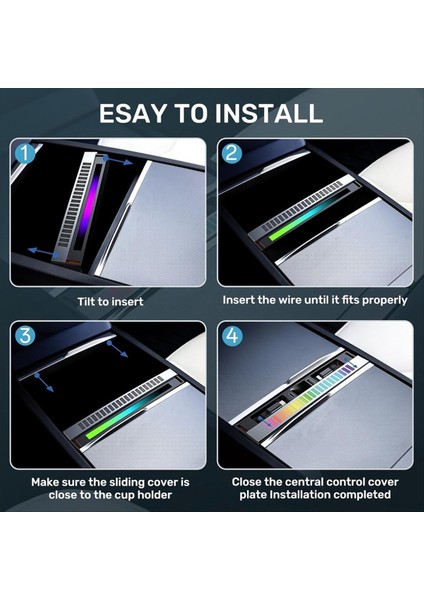 Tesla Için USB Hub Model Y Juniper Model 3 Yayla 2025 Rgb Işık Yerleştirme Istasyonu Çoklu Bağlantı Noktaları Geri Çekilebilir Kablo Şarj Cihazı (Yurt Dışından) fiyatları