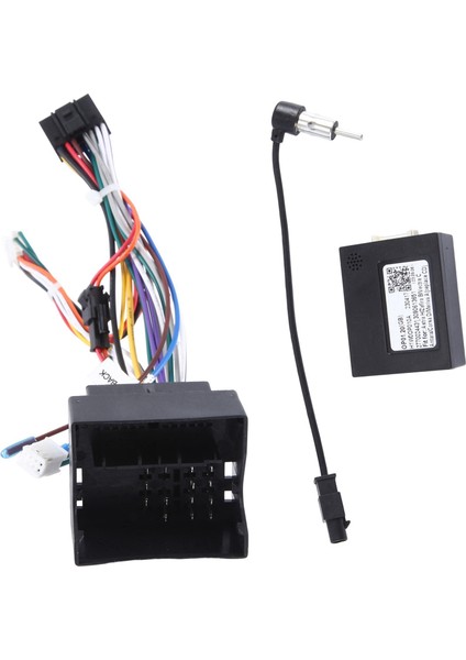 Opel Astra H Zafira B Için Canbus Kutusu ile 3x Radyo Kablosu B Headunit Kurulum Adaptörü Için Güç Kablo Demeti (Yurt Dışından) fiyatları
