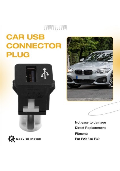 84109229294 Bmw F20 F45 F30 Araç Şarftıcı USB Konektör Aksesuarları (Yurt Dışından) fırsatları